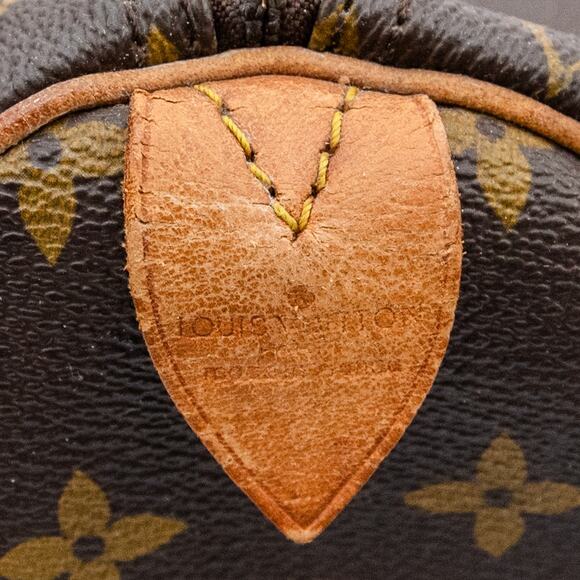 Authentic Vintage 1988 Louis Vuitton Monogram Canvas Speedy 40 - Picture 11 of 16